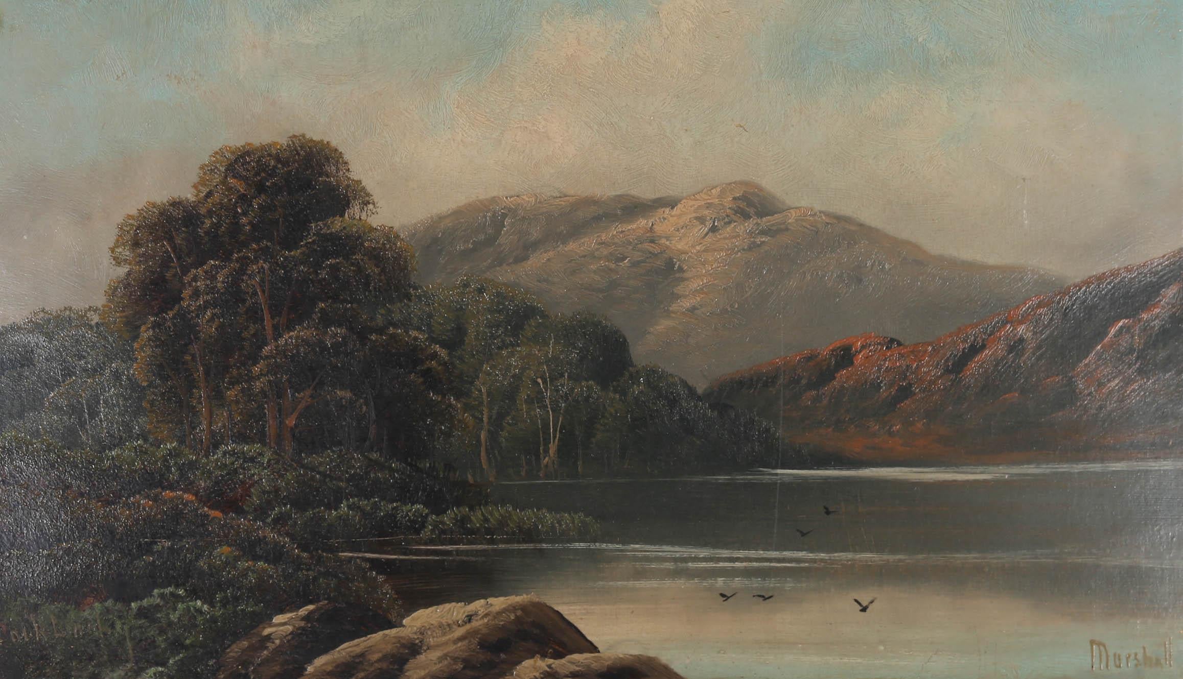 Robert Angelo Kittermaster Marshall (1849-1926) - Framed Oil, Loch Lochy 1