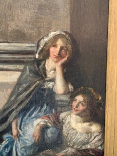 Victorian 19th century arts and crafts figure scene from a Shakespeare play