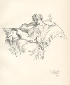 "La partitura" litografía original