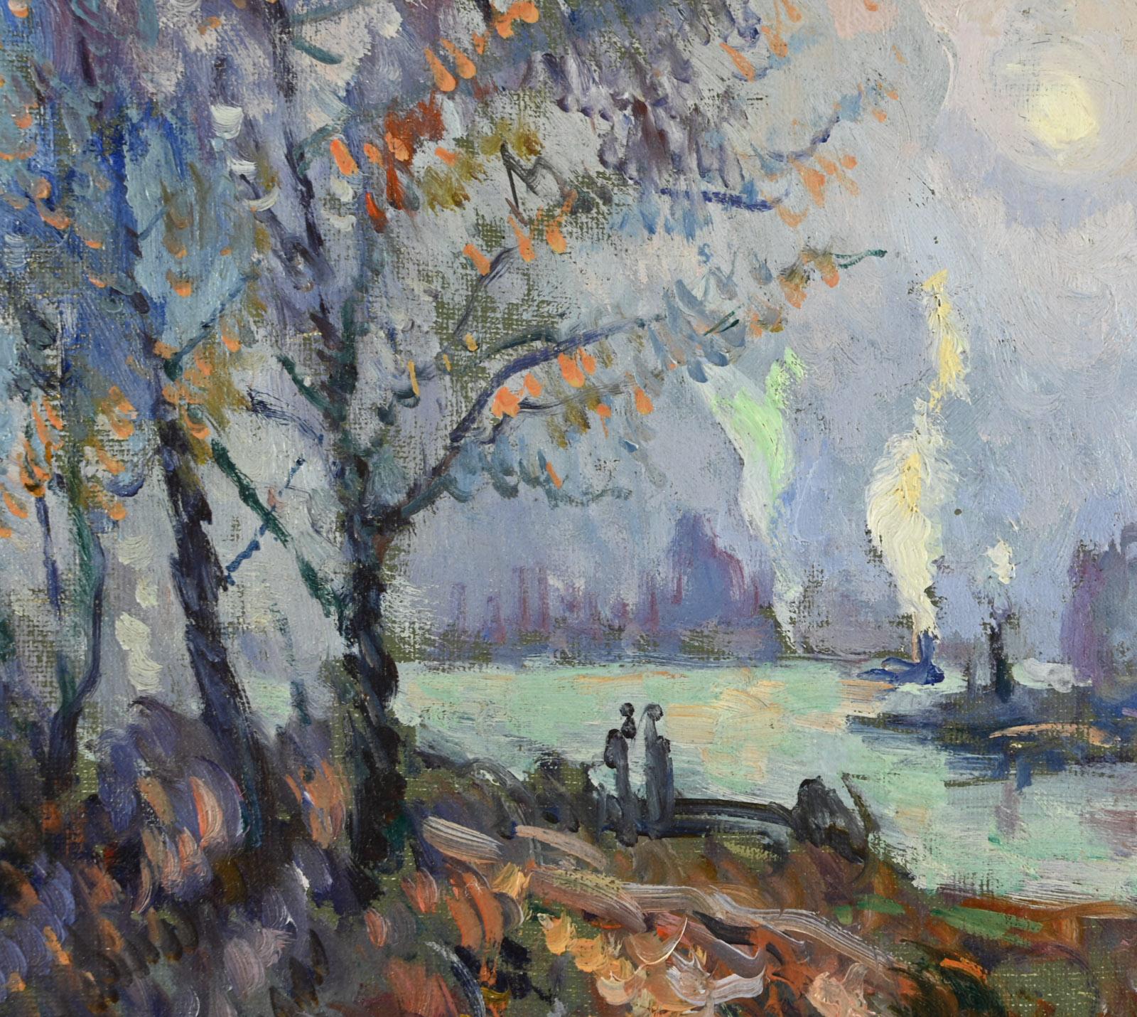 Robert Antoine PINCHON (1886–1943) Bord de Seine, automnale
Oil on canvas. Dimensions without frame: 27 × 35 cm
Dimensions with frame: 45 x 53 cm
Unsigned
Provenance: Private collection, Dieppe

It will be accompanied by a certificate of