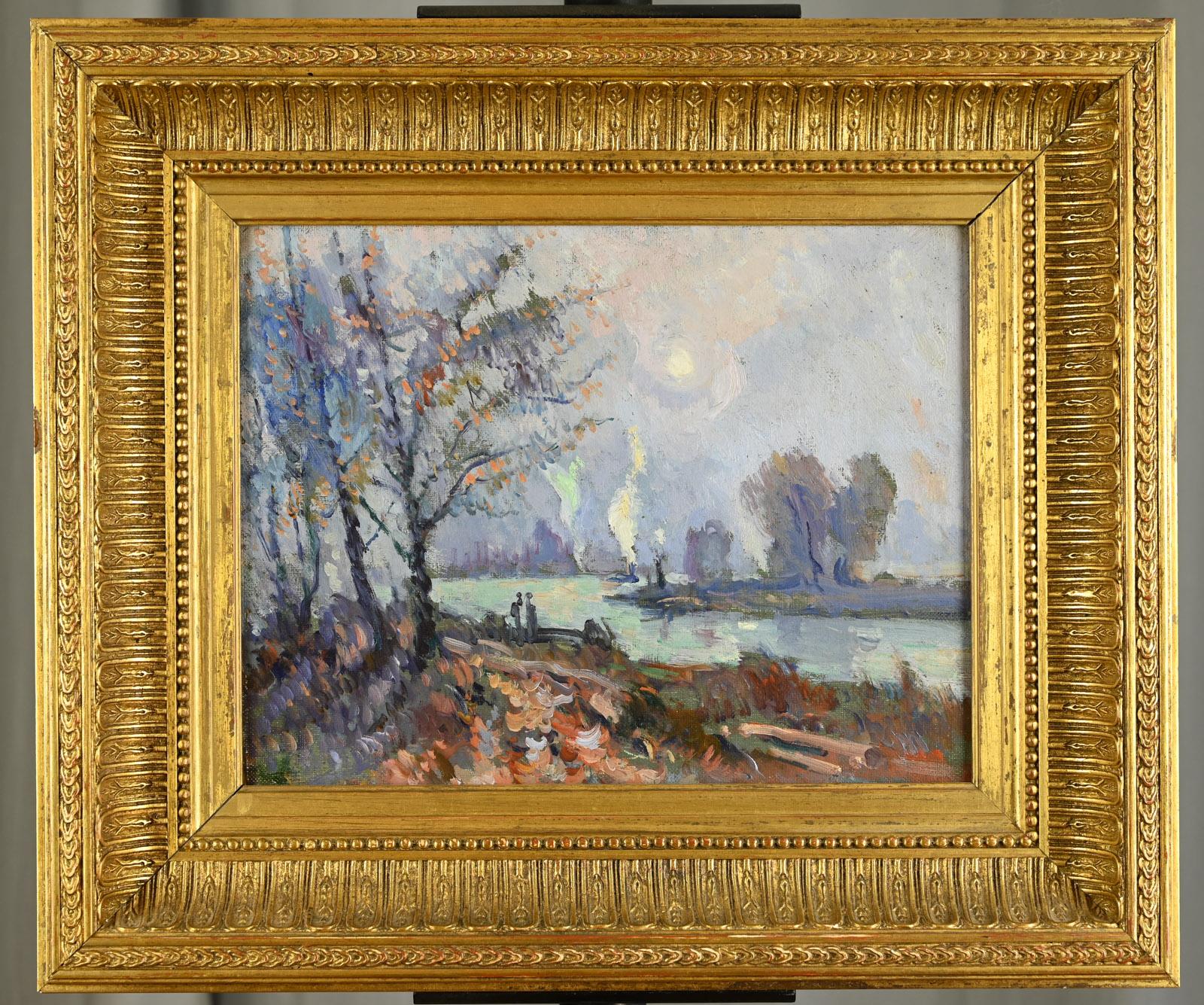 Bord de Seine automnal For Sale 1