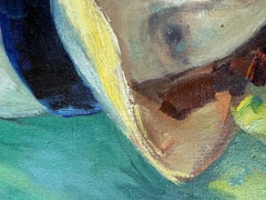 Portrait of Geneviève Pinchon in a Hat