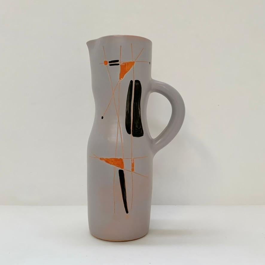 Robert Auguste Keramikkrug, ca. 1956, Frankreich. (Französisch) im Angebot