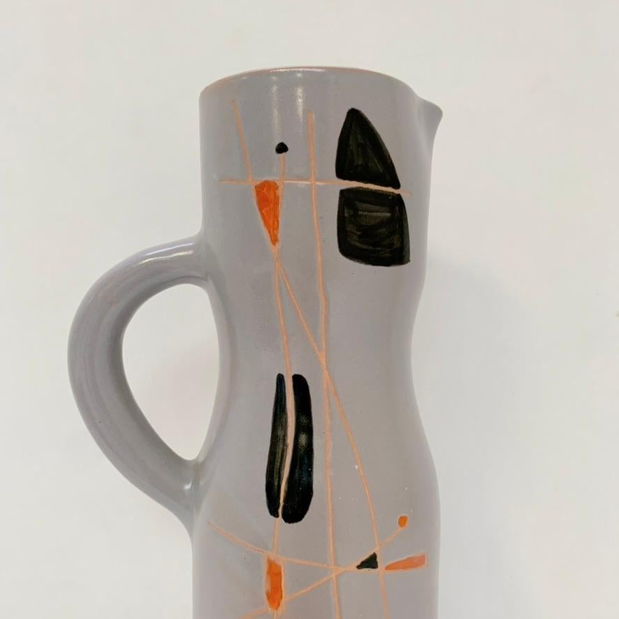 Robert Auguste Keramikkrug, ca. 1956, Frankreich. (Mitte des 20. Jahrhunderts) im Angebot