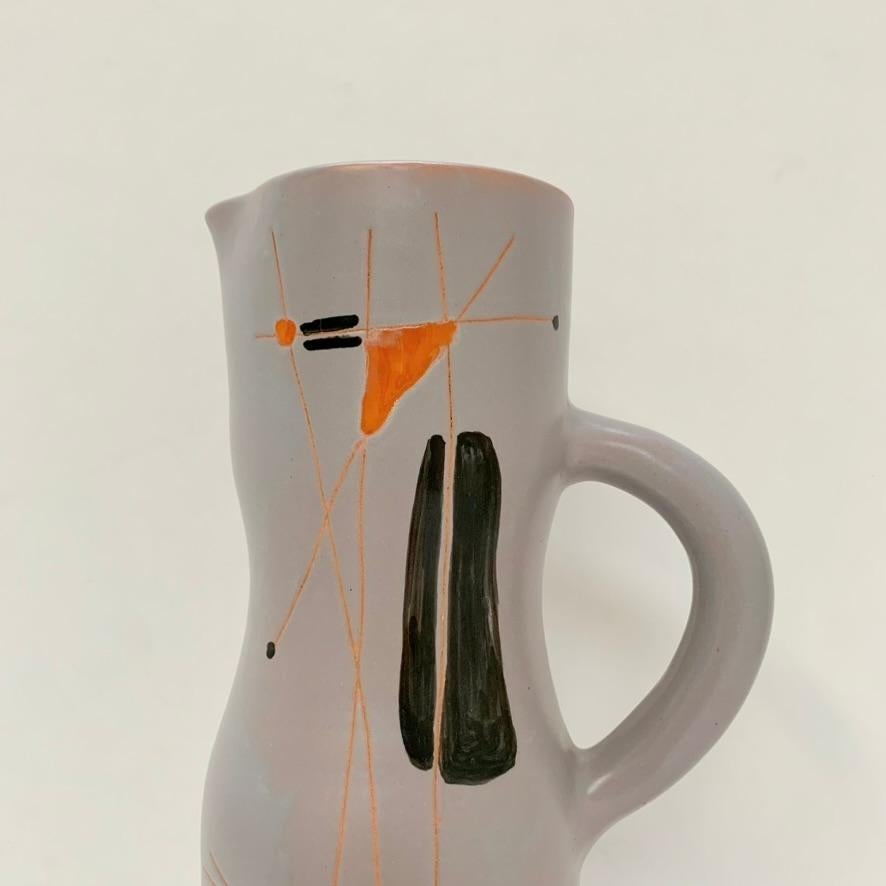 Robert Auguste Keramikkrug, ca. 1956, Frankreich. im Angebot 1