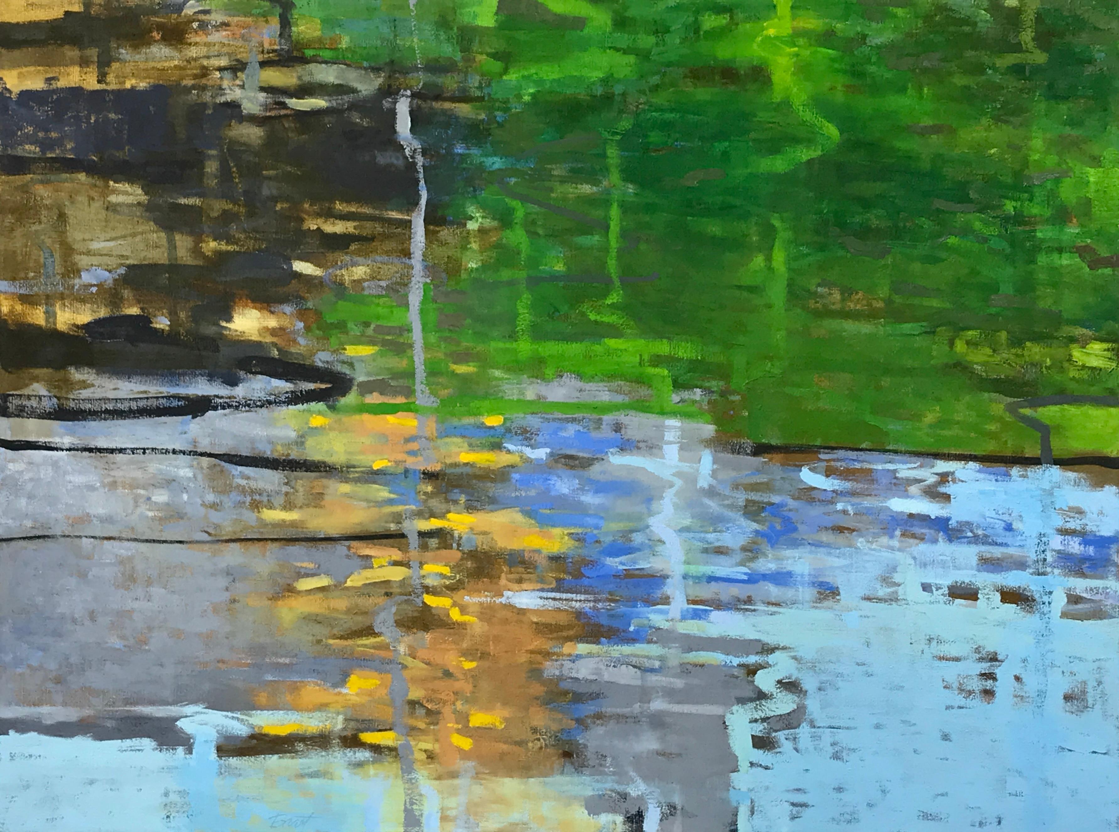 Landscape Painting de Robert Baart - Estiramiento Fishers