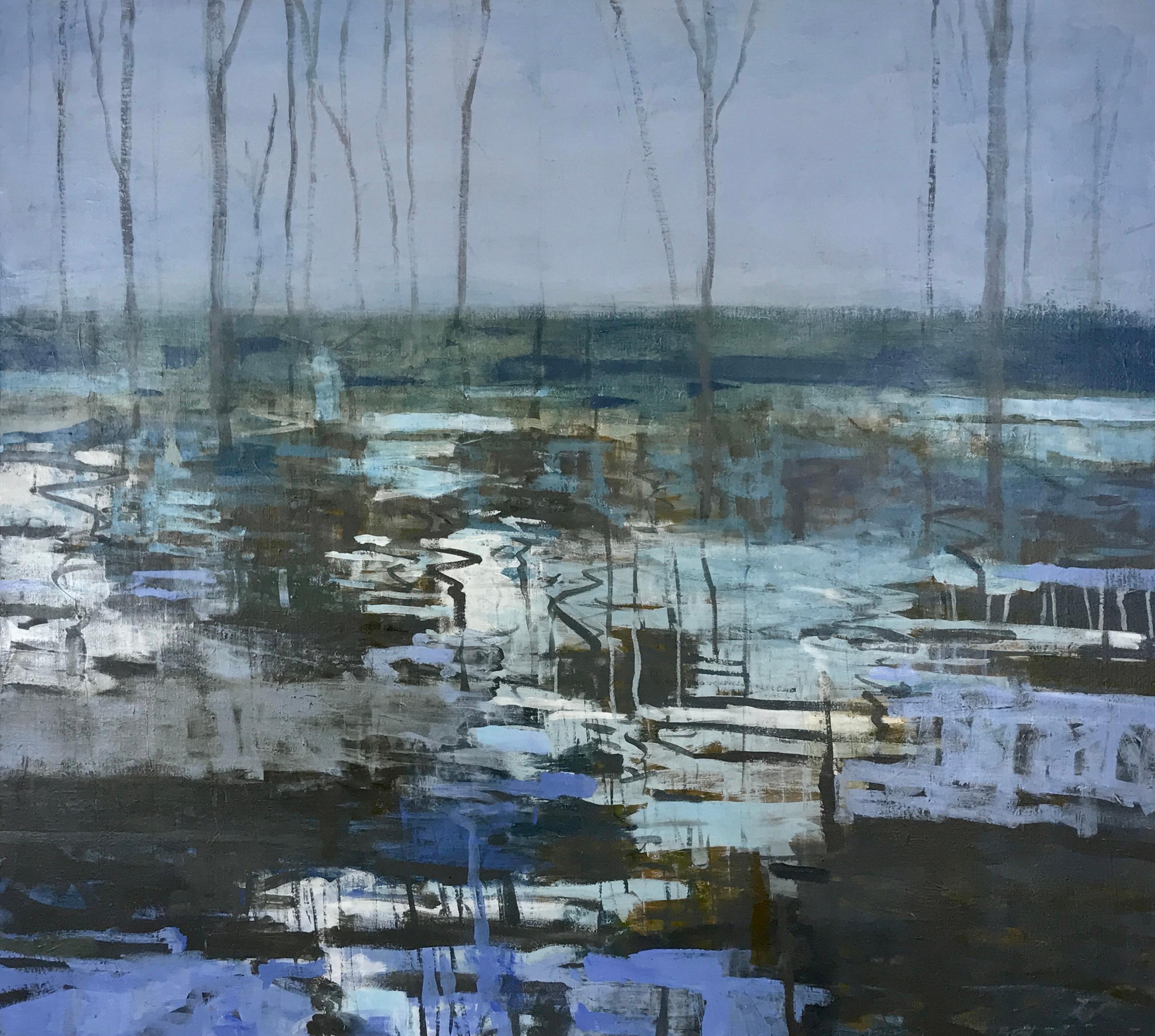 Landscape Painting di Robert Baart - Recinto degli uccelli