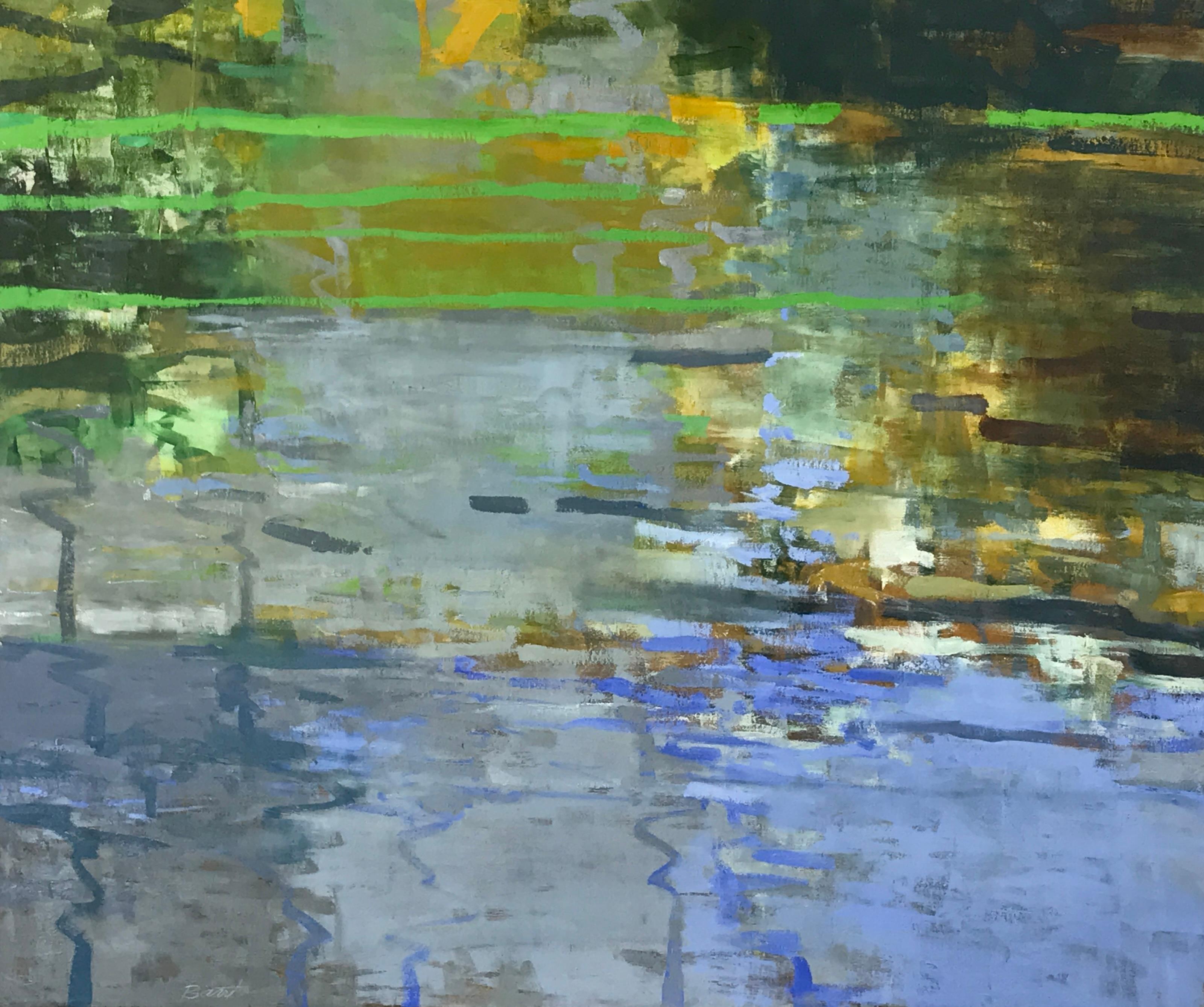 Landscape Painting de Robert Baart - Aguas arriba