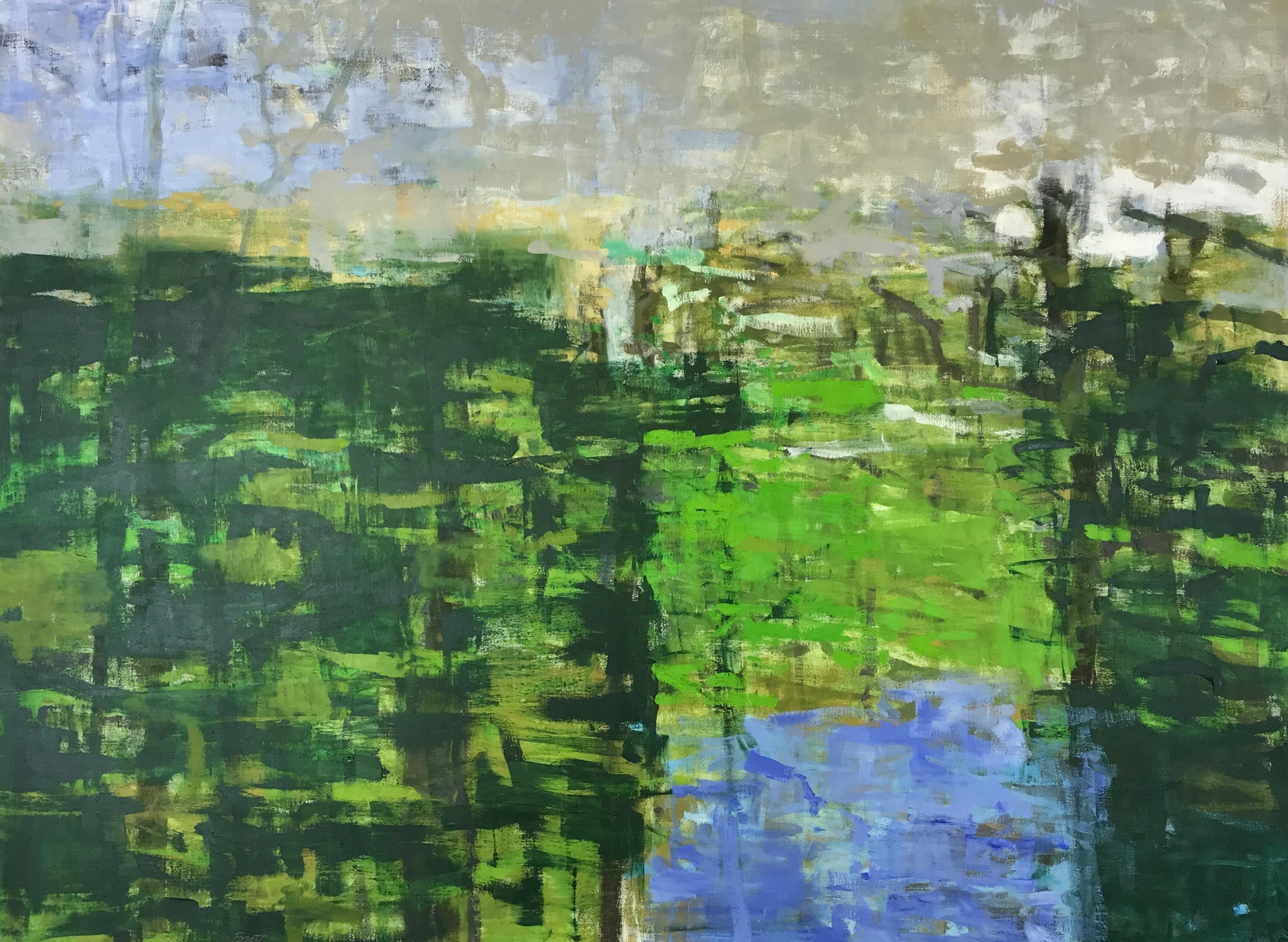 Landscape Painting Robert Baart - Wood Wood