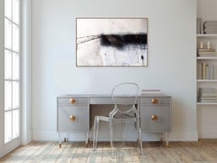 Zeichenkohle Coastline #5 (Abstrakte Malerei)