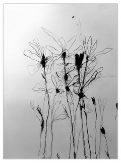 In the weeds ink bloom #1 (Abstract painting)
