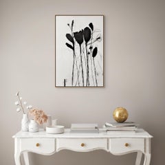 In the weeds ink bloom #2 (Abstract painting)