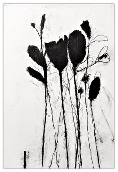 In the weeds ink bloom #2 (Abstract painting)