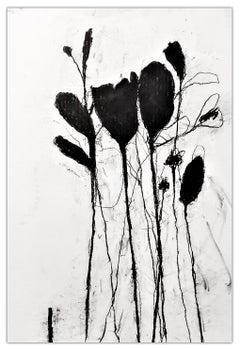 In the weeds ink bloom #2 (pittura astratta)
