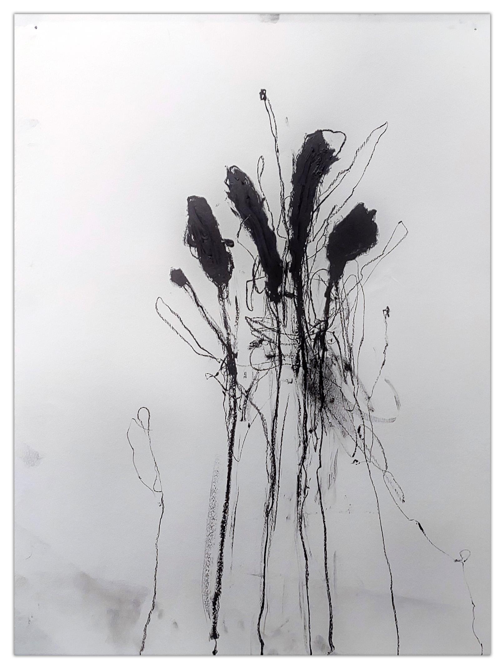 In the weeds ink bloom #4 (Pittura astratta)