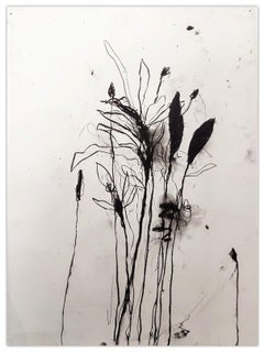 In the weeds ink bloom #6 (Abstract painting)