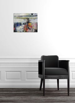 Milbrook in Pink (Abstract painting)