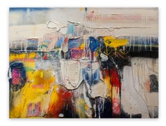 Milbrook in Yellow (Abstract painting)
