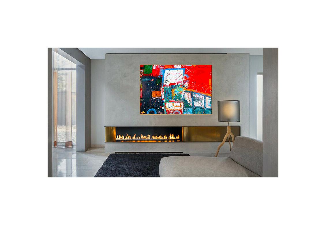 Robert Baribeau Authentic and Large Acrylic Painting On Canvas, Professionally Custom Framed and listed with the Submit Best Offer option


Accepting Offers Now: The item up for sale is a spectacular and bold Acrylic Painting on Canvas by Robet