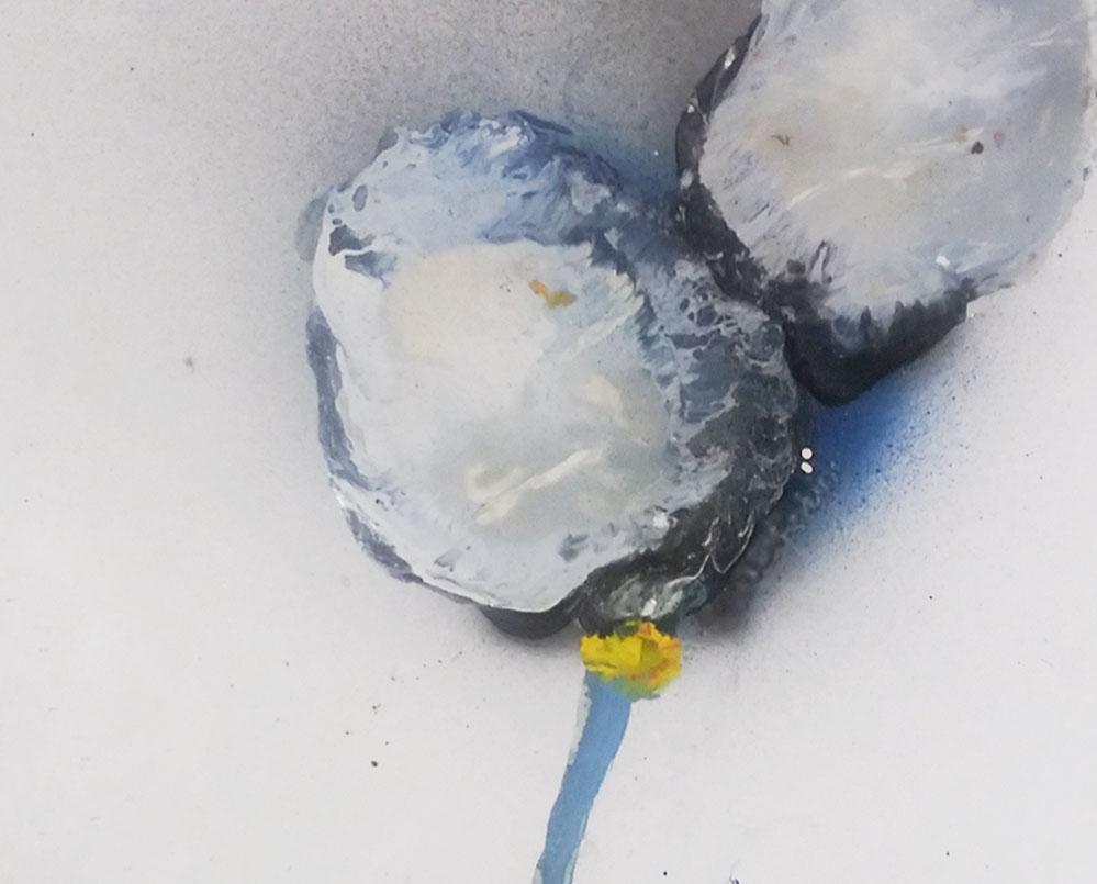 Stelo #226 (pittura astratta) - Painting Astratto di Robert Baribeau