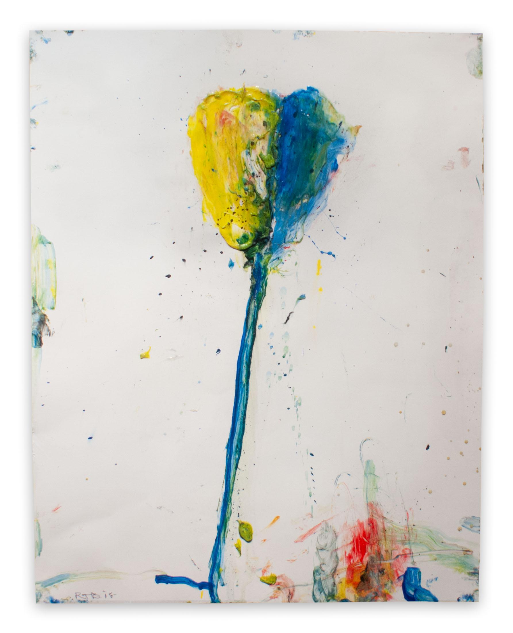Abstract Painting di Robert Baribeau - Stelo #229 (Pittura astratta)