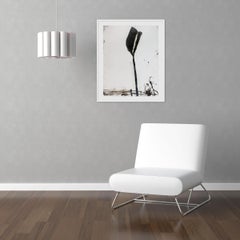 Stem in Black #1 (Abstract painting)