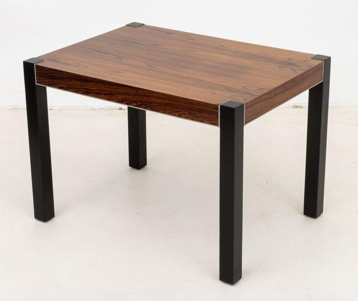 Robert Baron Rosewood Side Tables, Pair In Good Condition For Sale In Astoria, NY