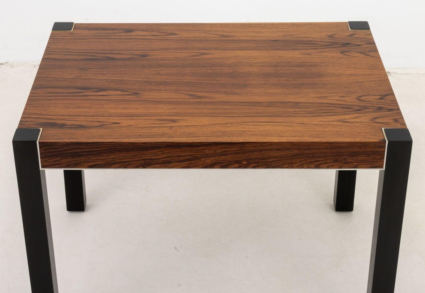 20th Century Robert Baron Rosewood Side Tables, Pair For Sale