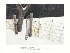 2000 nach Robert Bateman, Offsetlithographie „Maple Leaf Fence“, 2000