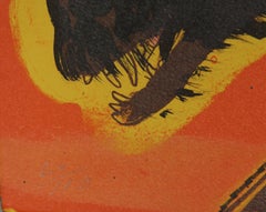 Riders, litografia surrealista di Robert Beauchamp