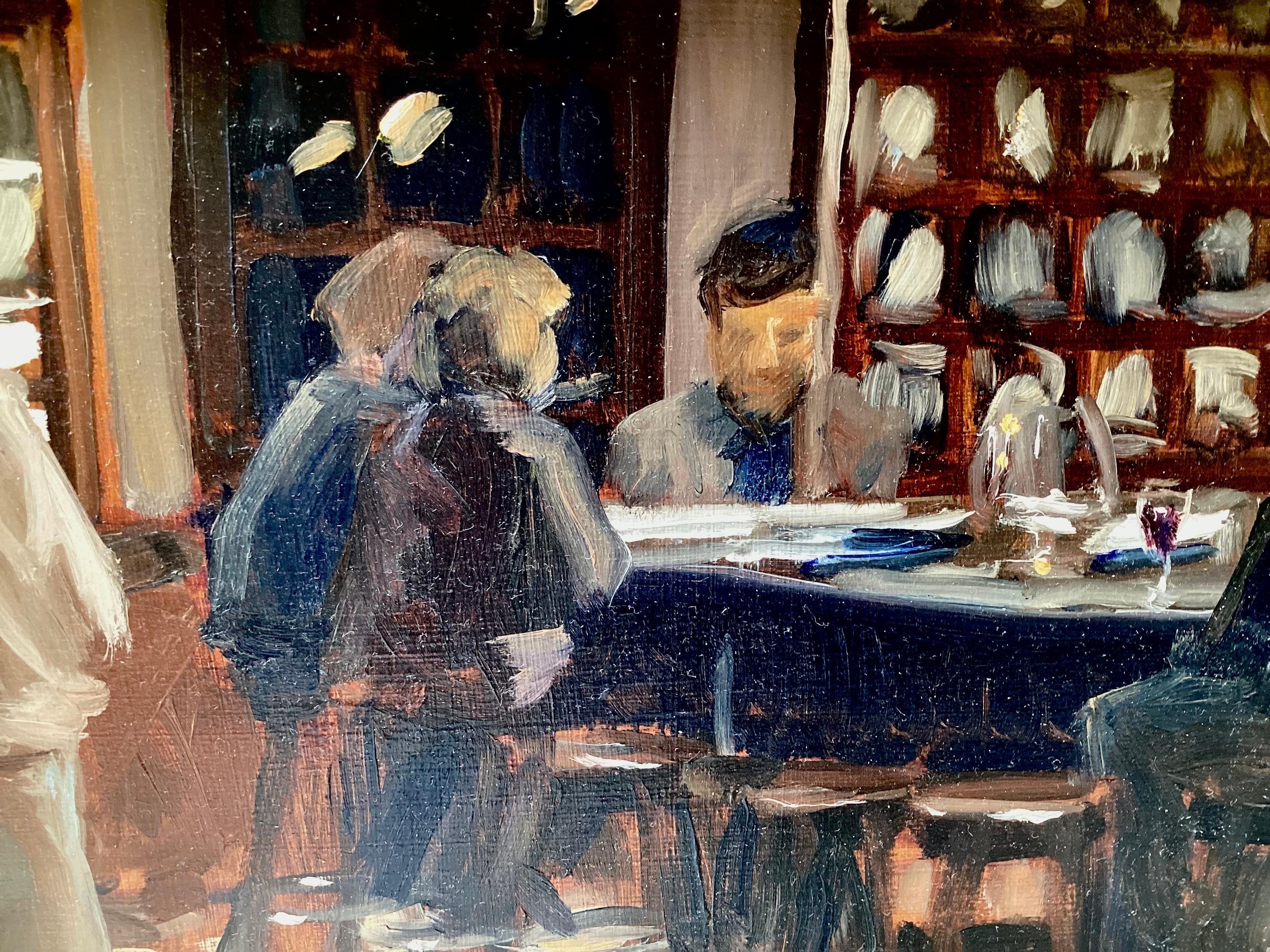 Robert Beck Öl auf Karton 