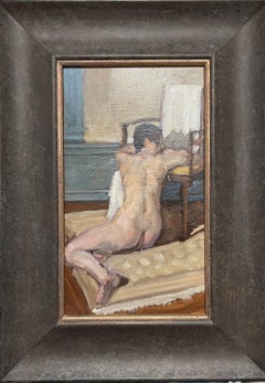 Contemporary Traditional Female Figure Painting by Robert Beck Lambertville NJ