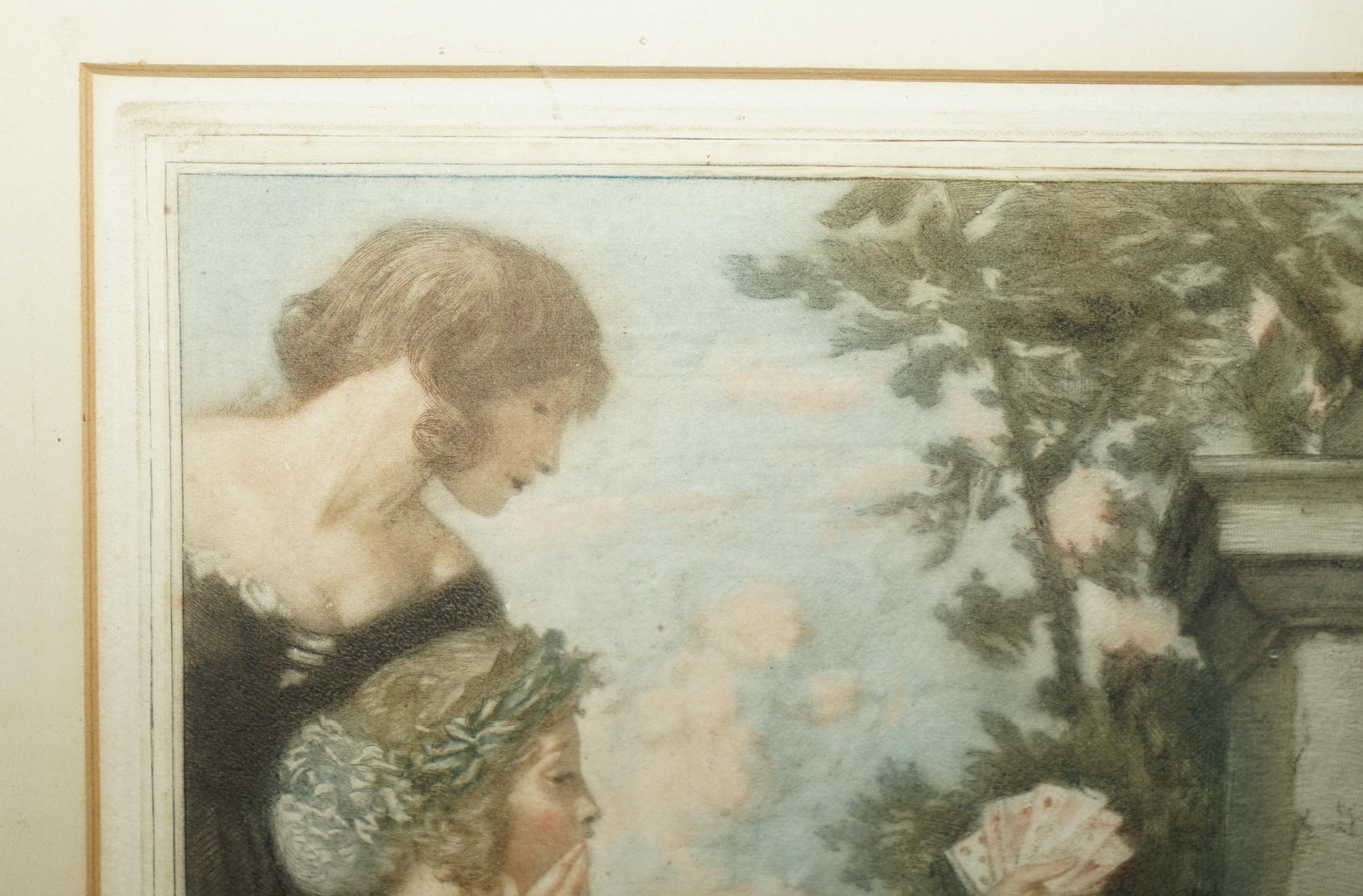 Robert Bell Fred Millar Acuarela Cupido y mi Campaspe Jugaron a las cartas en Bueno estado para la venta en West Sussex, Pulborough
