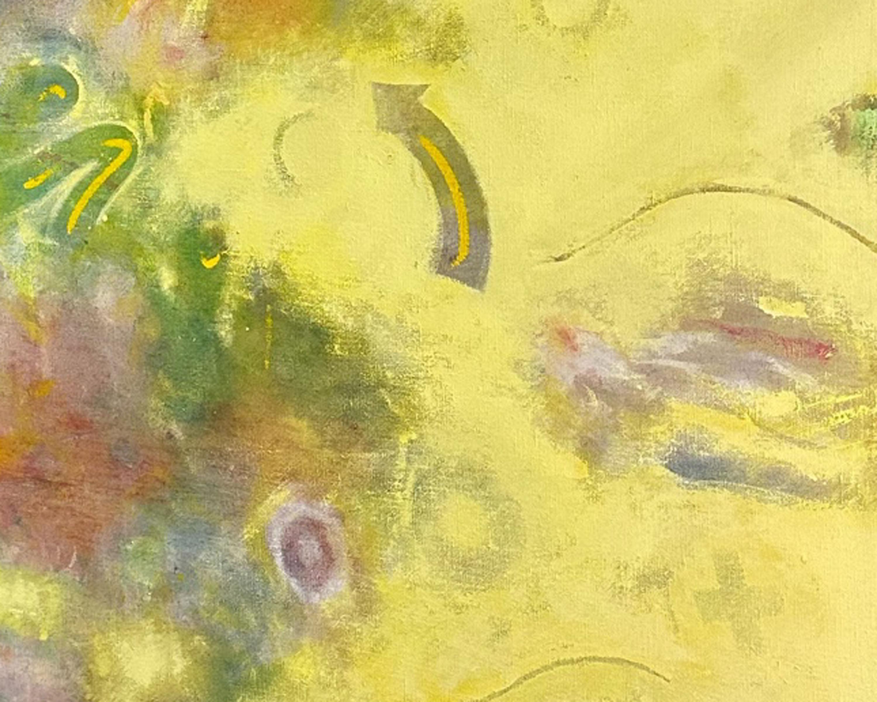 Robert Berkshire, signiert 1974 Homage to Turner II, Öl auf Leinwand, Gemälde (Ende des 20. Jahrhunderts) im Angebot