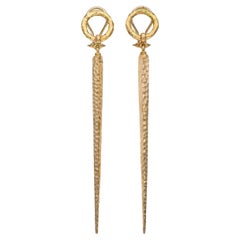 Boucles d'oreilles or