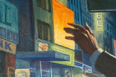 Robert Birmelin Signaling - The Displacement Signed Acrylic Painting 1985-86