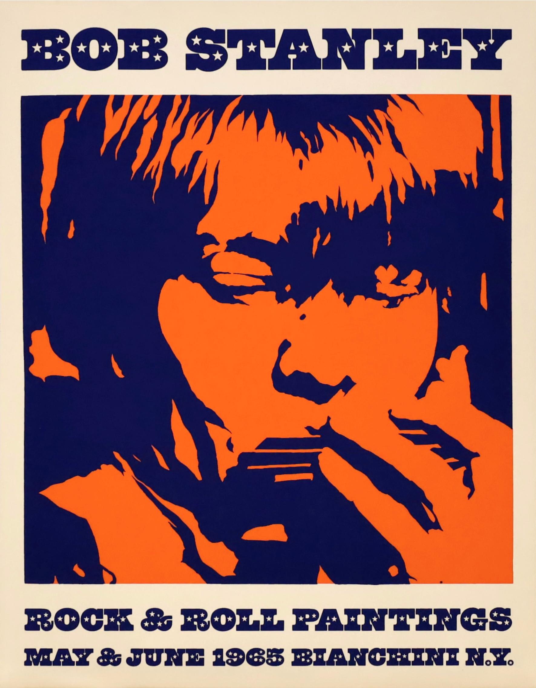 Robert Bob Stanley Portrait Print -  "BRIAN JONES"