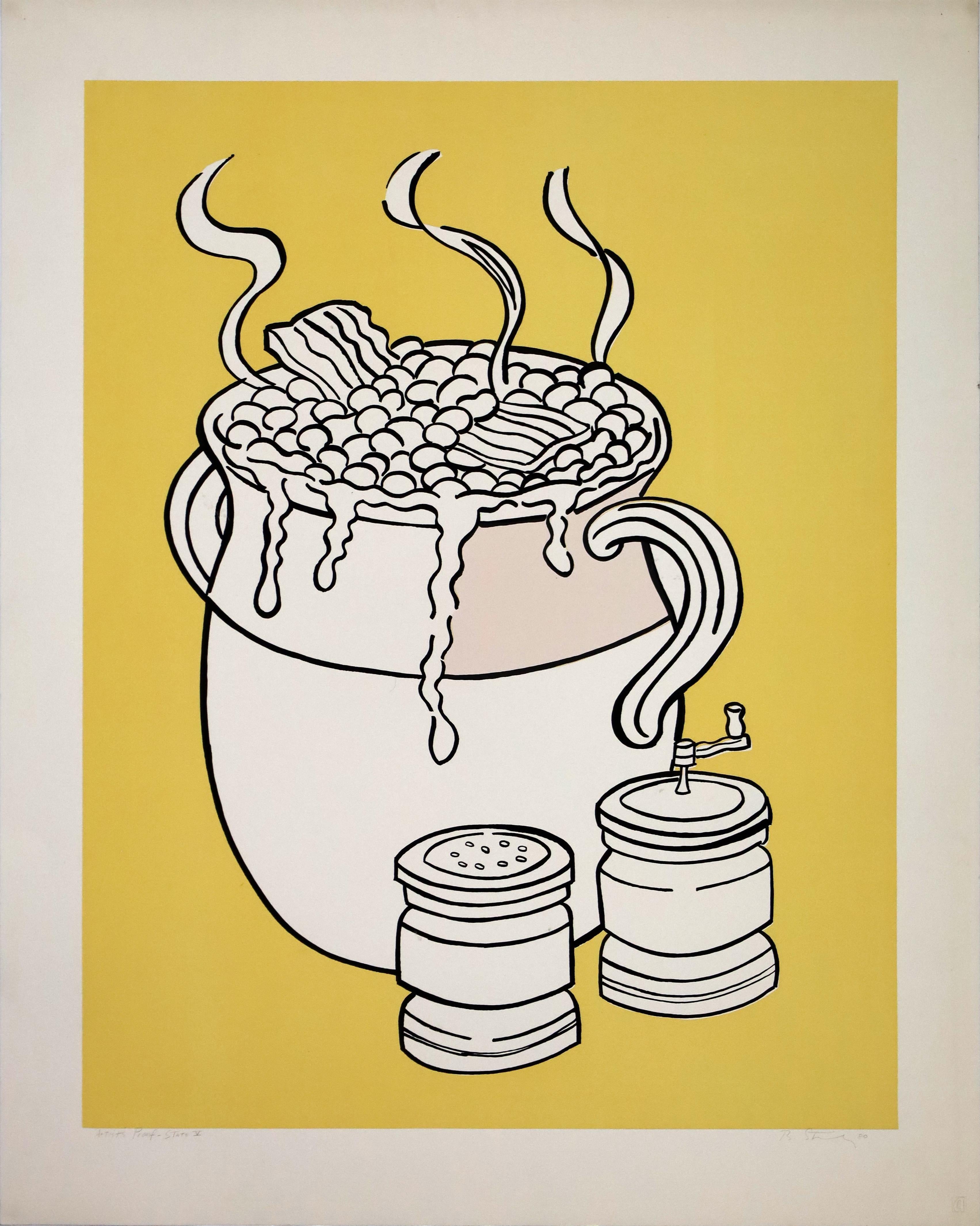 Robert Bob Stanley Print – "BOSTON BEANS"