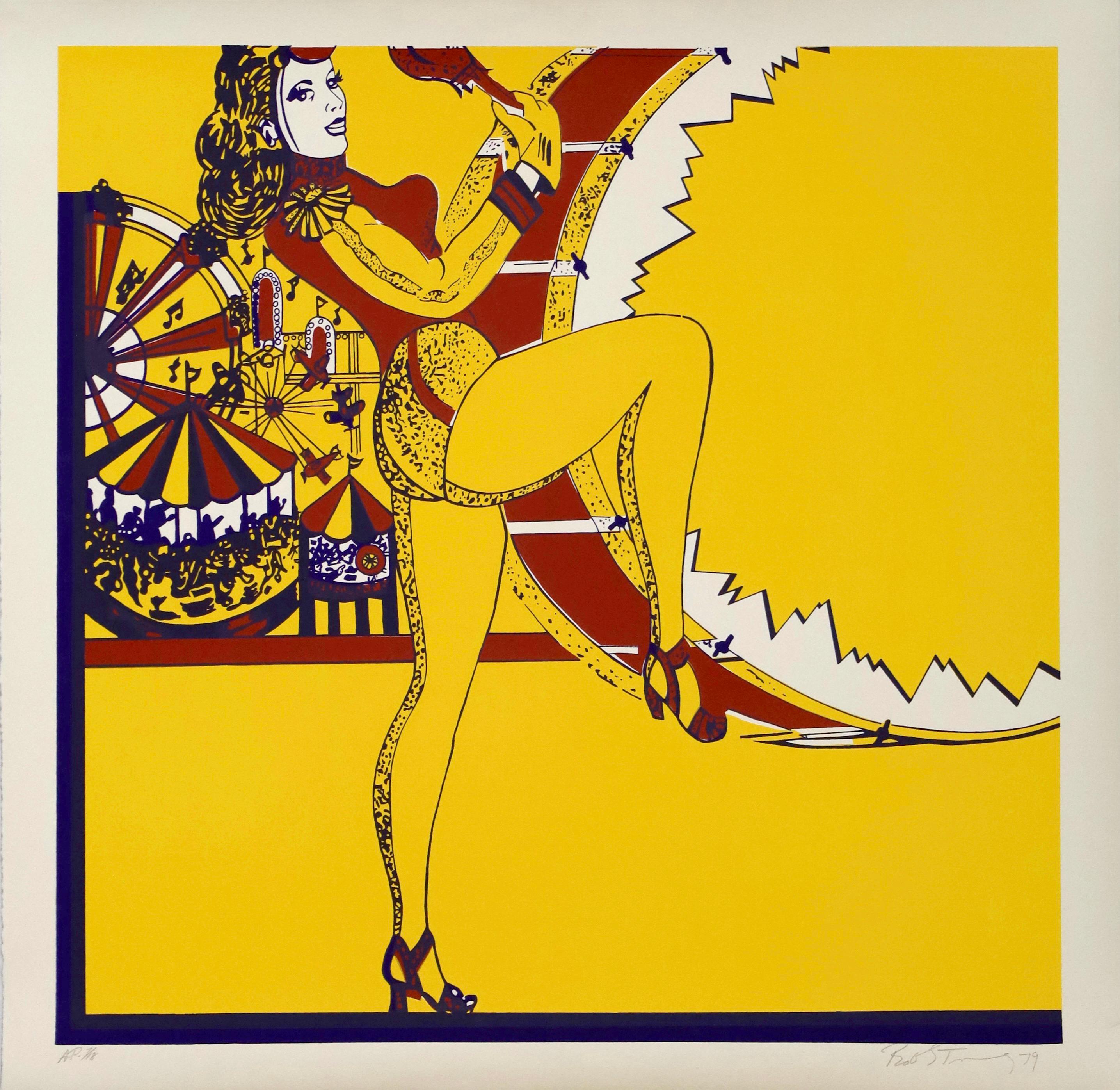 Robert Bob Stanley Print - "DRUMMER MAJORETTE"