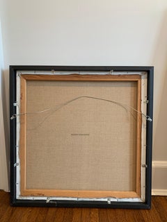 'Seated Figures', Oil on Linen, By Robert Bonaparte