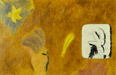 'Shooting Star (yellow)', Oil on Linen, by Robert Bonaparte