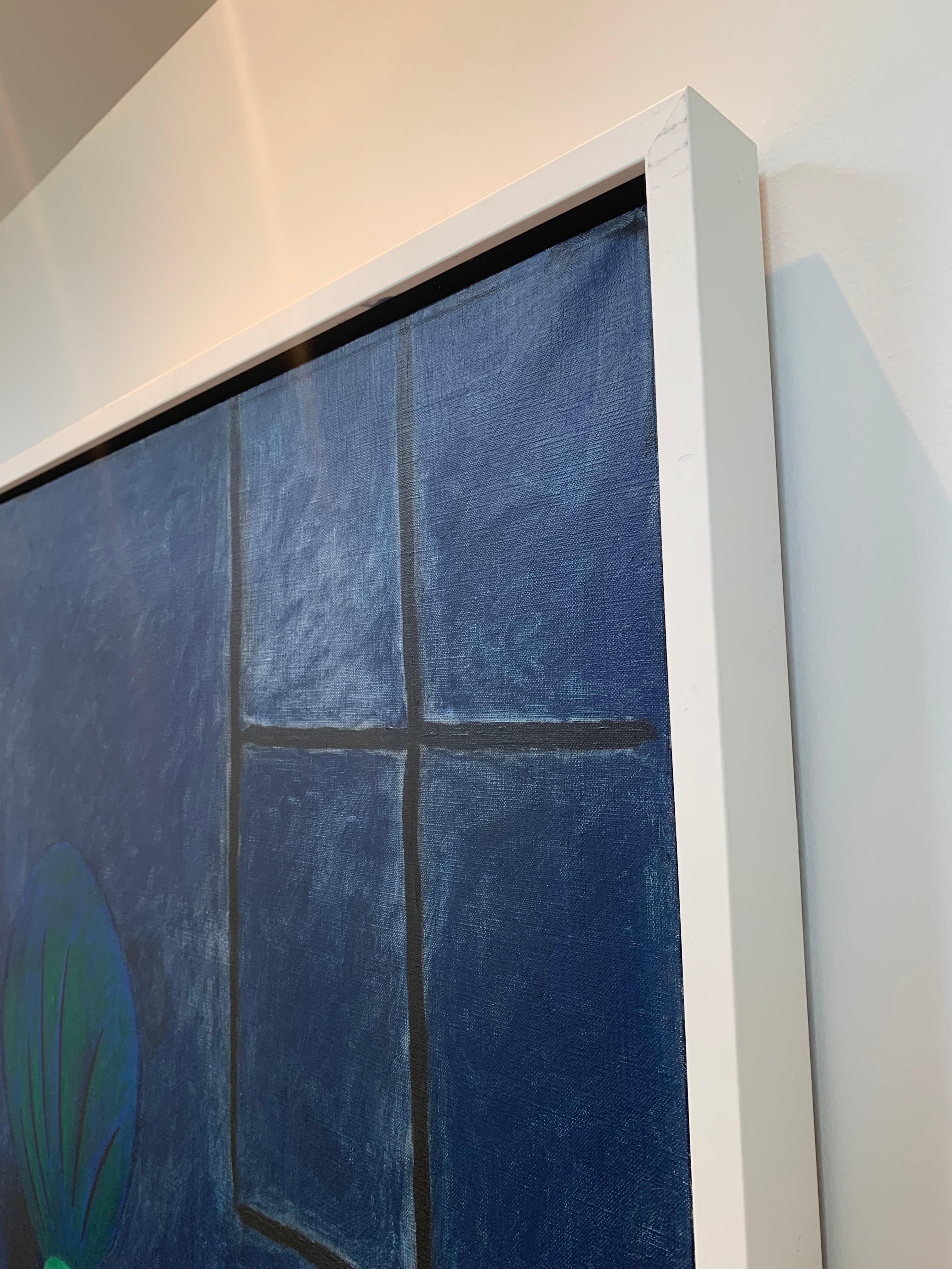 « Still Life At Night »  Huile sur lin, par Robert Bonaparte en vente 2