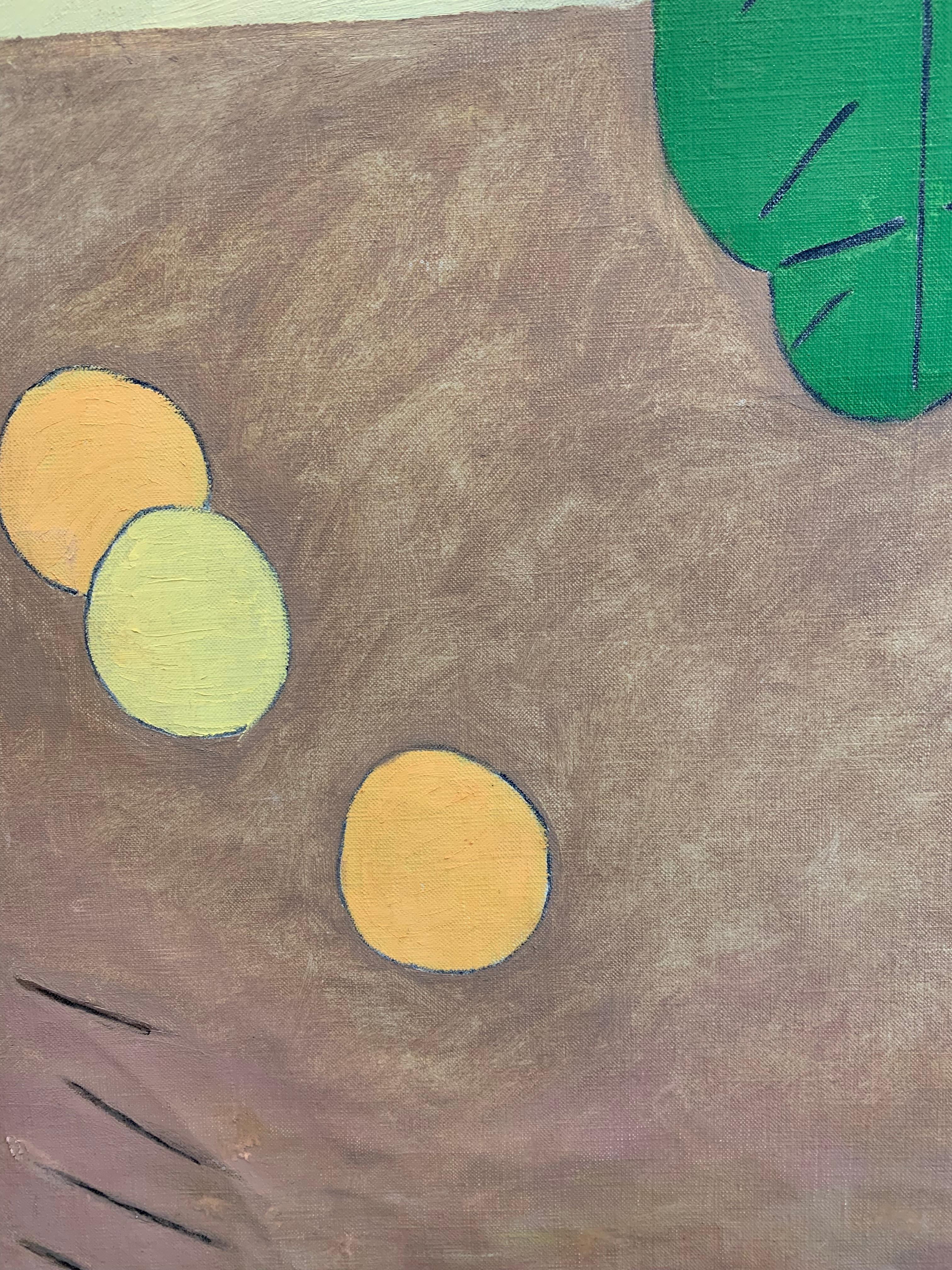'Il vento soffia', Olio su lino, di Robert Bonaparte in vendita 6