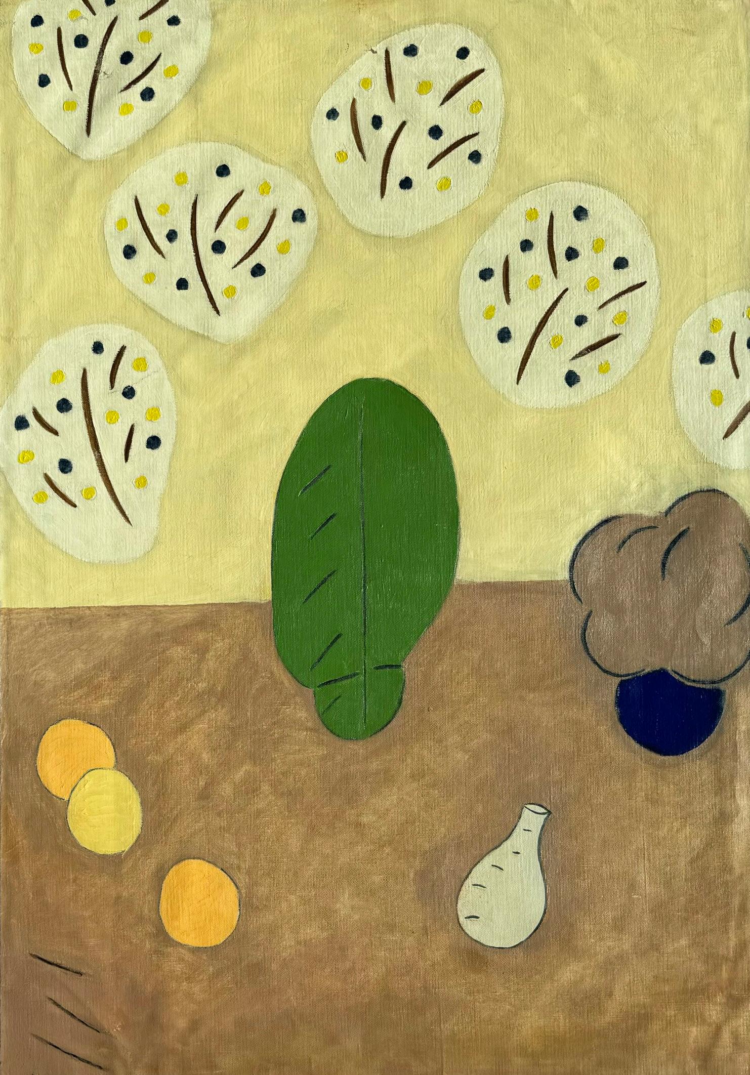 Abstract Painting di Robert Bonaparte  - 'Il vento soffia', Olio su lino, di Robert Bonaparte