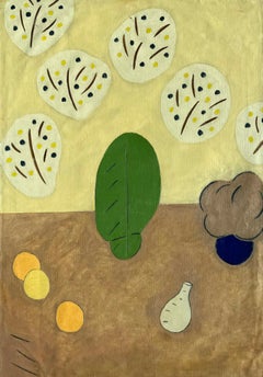 El viento sopla", óleo sobre lino, de Robert Bonaparte