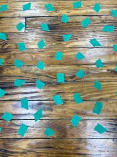 Conceptual Lawn Mower Sculpture Grass Unique Large White Green Large Cut