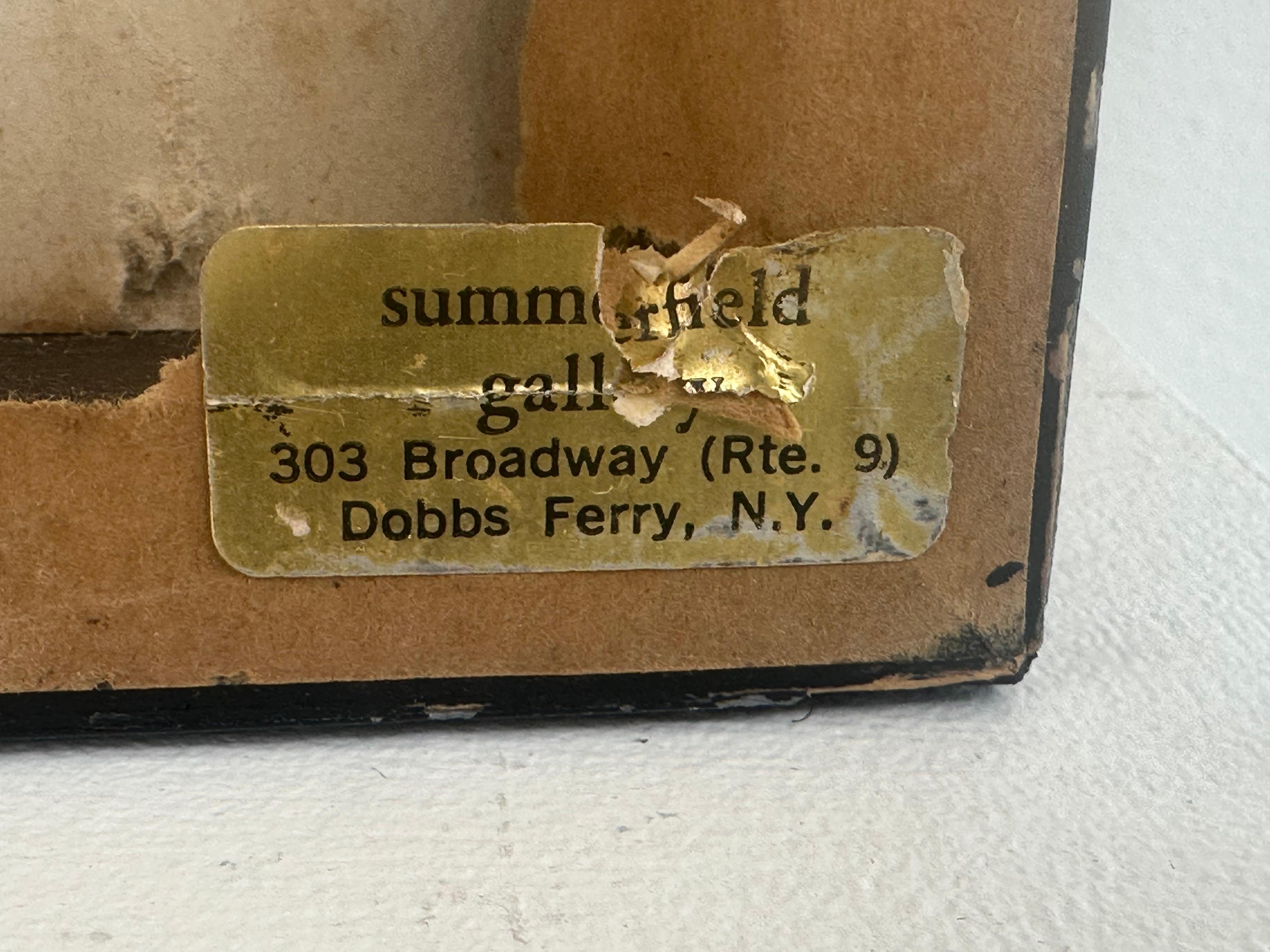 Abstrakt-expressionistische industrielle Flusslandschaft (kubanisch-amerikanischer Künstler) im Angebot 6