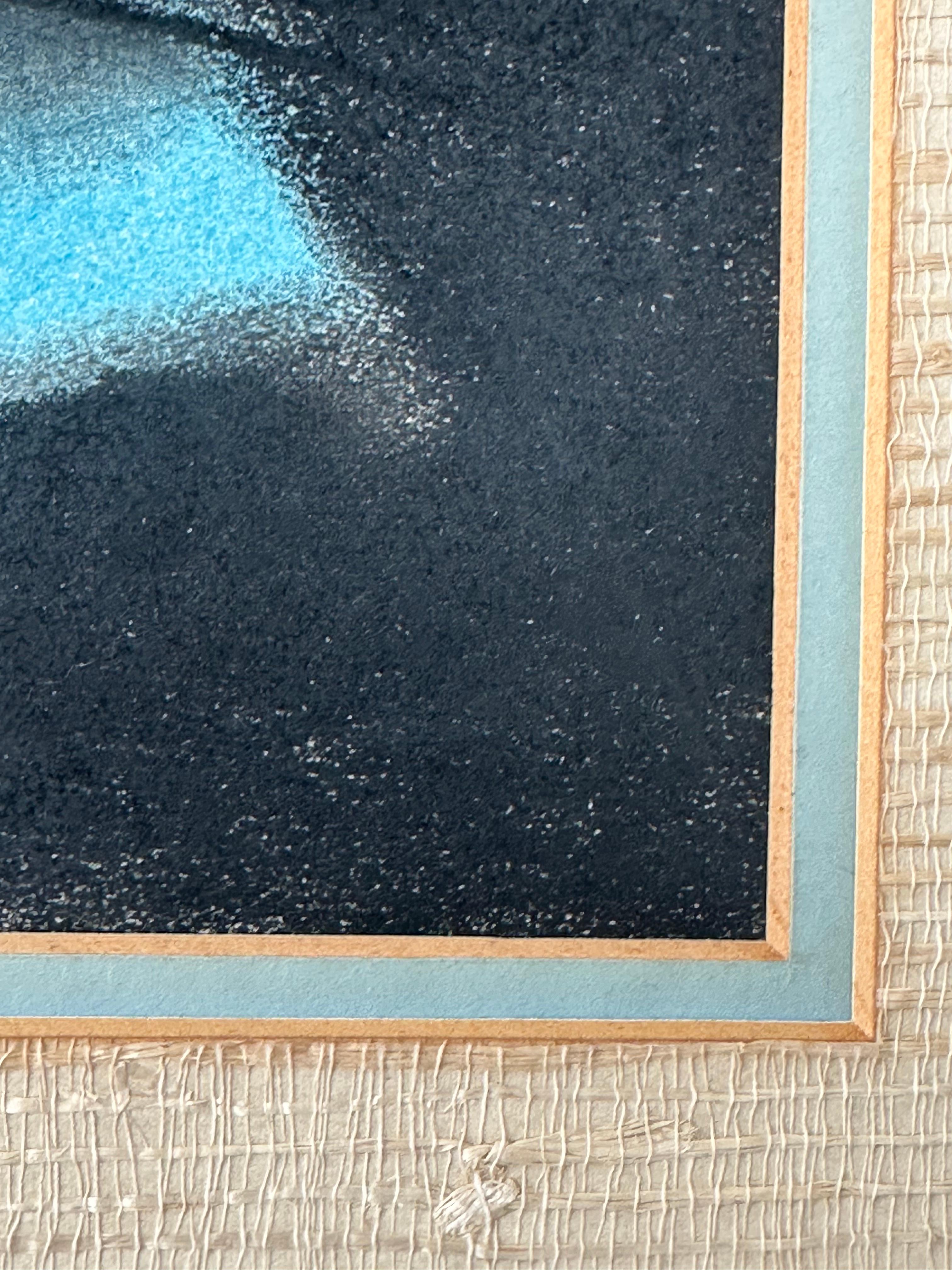 Roberto Eduardo Biagio Borgatta y Ruiz (1921-2009).

Industrielle Flusslandschaft, 1960.

Tempera und Pastell auf Zeichenkarton.  Das Bild misst 10,5 x 13,5 Zoll. Meauring 17,75 x 20,75 Zoll gerahmt. 

Robert Edward Borgatta war ein amerikanischer