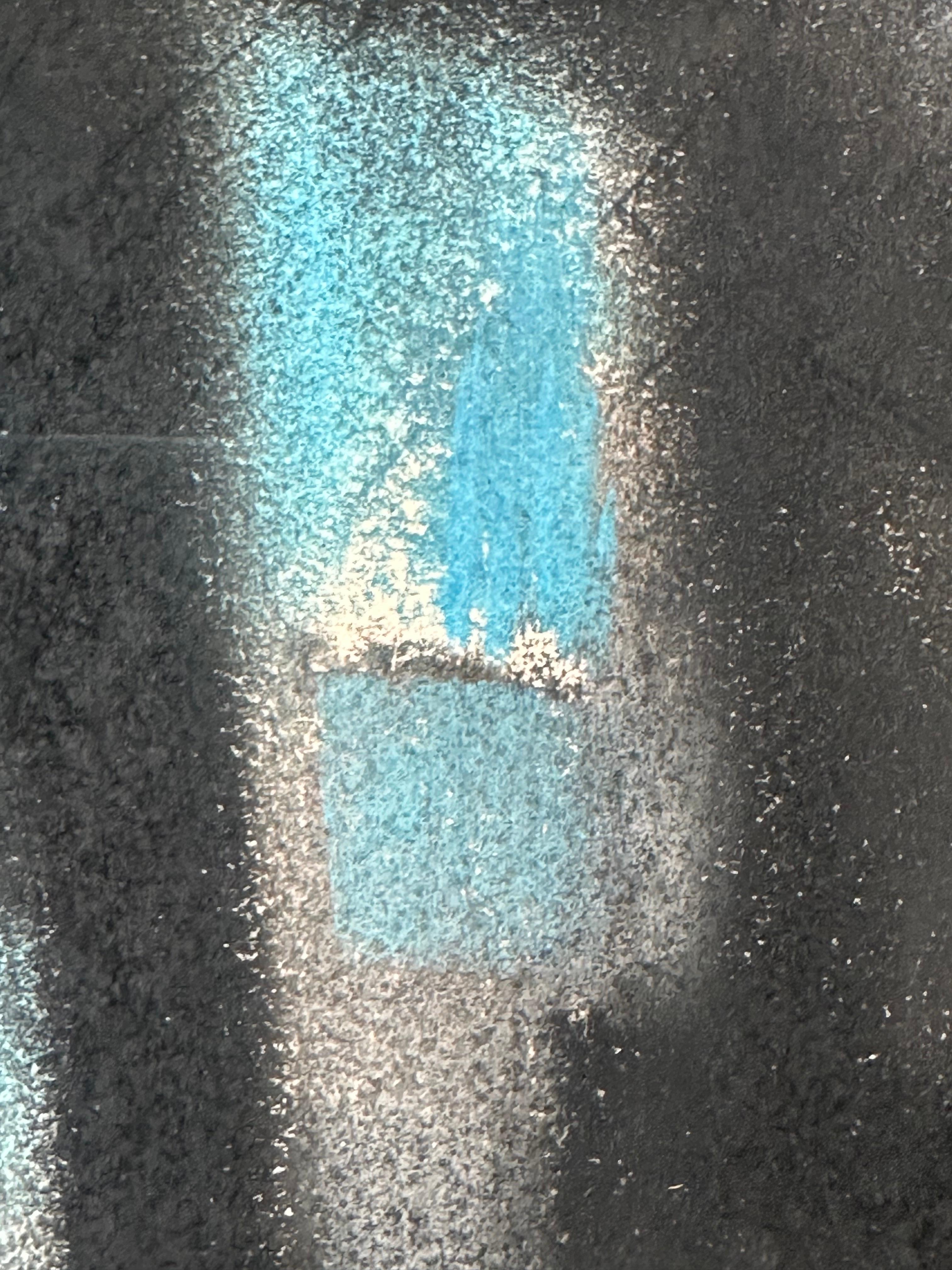 Abstrakt-expressionistische industrielle Flusslandschaft (kubanisch-amerikanischer Künstler) im Angebot 1