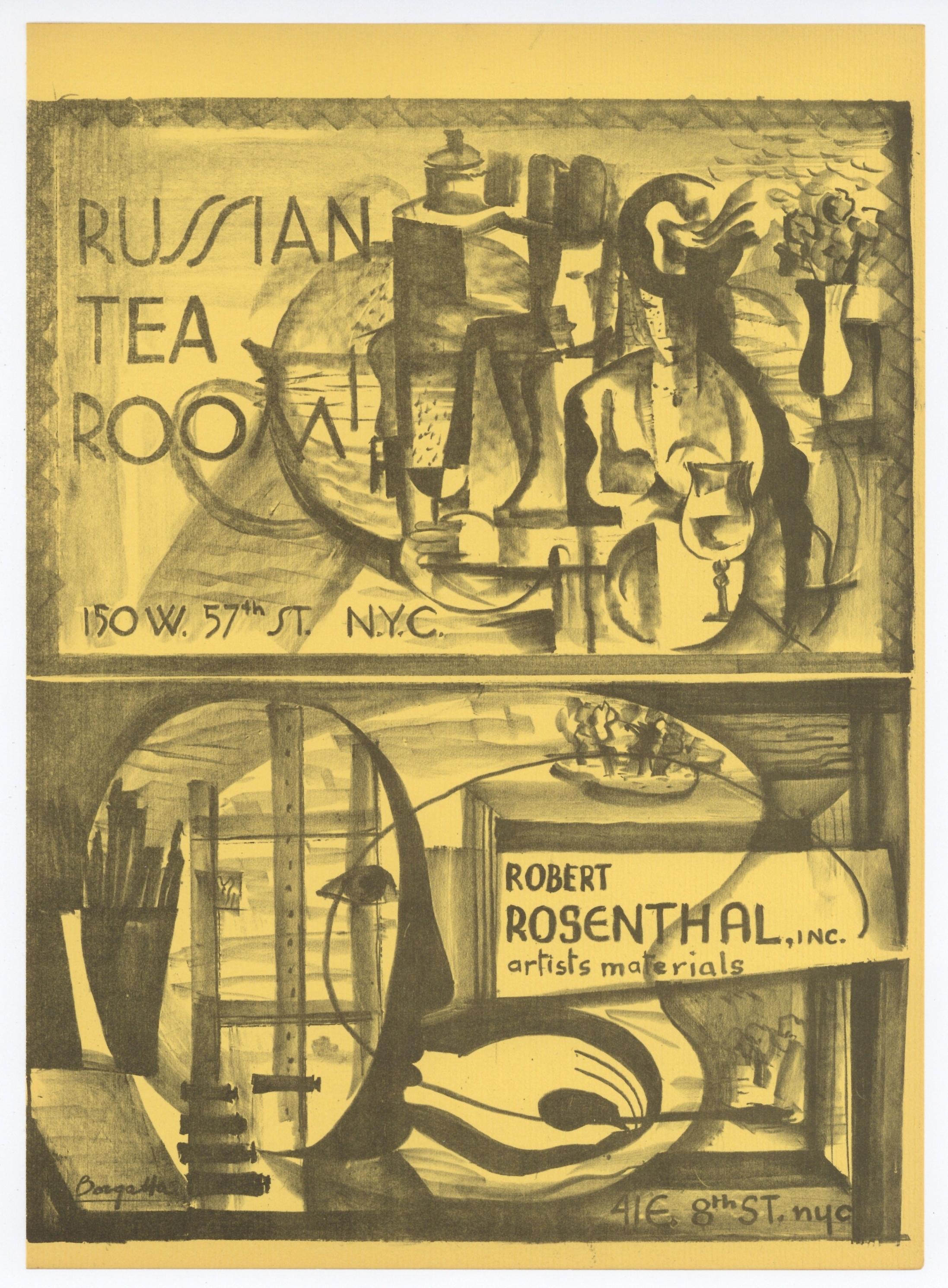 lithographie originale - Print de Robert Borgatta